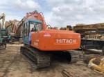 Good condition Second-hand 19400KG Orange Hitachi Excavator Zx200 with ISUZU AA