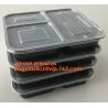 Buy cheap Restaurant Take Away Bento Boxes, Division Food Prep Disposable, Portion Compartment, Lunch box Containers from wholesalers