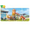 Buy cheap Airplane Style Outdoor Amusement Park Equipment Exciting With Kids Big Slide from wholesalers