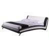 Buy cheap Low price home furniture modern simple leather bed SA50 from wholesalers