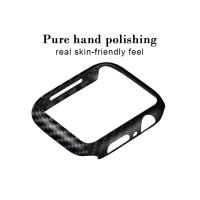 Buy cheap Black Color Matte Finish Carbon Aramid Fiber Apple Watch Series 4 Case product