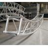 Buy cheap White Cover 6Pillars 450*450MM Truss Size 12*12*7M Lighting Global Stage Lighting Truss / Outdoor Metal Arc Roof Trusses from wholesalers
