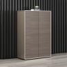 Buy cheap Correc Assembled Wooden Office File Cabinet Greenery Low Cabinet for Pantry Lounge Storage from wholesalers