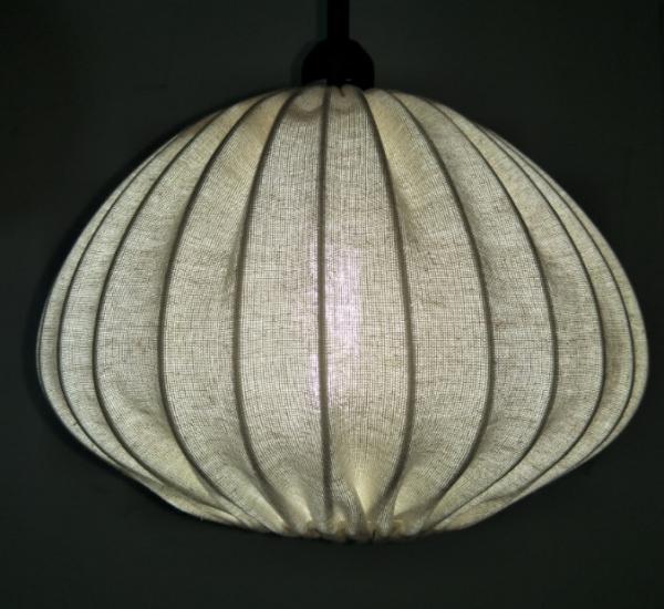 Buy cheap Shrink Wrap Chinese Lantern Lampshade 300*200MM Faux Linen from wholesalers