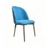 Buy cheap Northern Europe Restaurant Solid Wood Fabric Chair with Curved Backrest OEM/ODM Can Be from wholesalers
