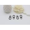 Buy cheap Best price wholesale metal accessories matte gunmetal color handbag zipper puller with sliders 3# from wholesalers