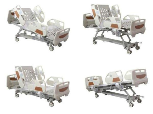 Buy cheap Multi-Purpose Semi Fowler Automatic Hospital ICU Bed For Patient from wholesalers
