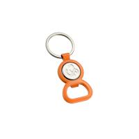 Buy cheap Zinc Alloy Metal Shopping Trolley Coin Holder Keyring Round Bottle Opener product
