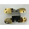 Buy cheap Gold 180 Degree Concealed Hinge / Industrial Concealed Cabinet Hinges from wholesalers