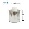 Buy cheap Airtight Seal Industrial Paint Tins 100G Metal Tin Can With Plastic Lid from wholesalers