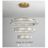 Buy cheap Modern Crystal Led Chandelier for Living Room Bedroom Crystal Ring Circle Chandelier(WH-CY-181) from wholesalers