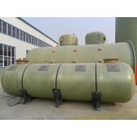 Buy cheap Horizontal Frp Acid Storage Tank In Chemical Production Line 1000mm*1820mm product