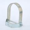 Buy cheap Aluminum Electro Galv One Hole Strap ADC12 Material Cold Rolled Coil 4" from wholesalers