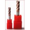 Buy cheap TiAlN Coating Tungsten Carbide End Mill 35° Spiral Angle Smooth Shank from wholesalers