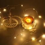 IP44 5M 10M Battery Operated 8 Mode Timer LED Copper Wire String Light