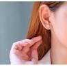 Buy cheap 18K Gold Card-Cut Diamond Stud Earrings 2.0g 18K White Gold Fashion Show from wholesalers