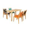 Buy cheap Light Luxury Wooden Table Set Indoor Restaurant Comfortable Solid Wood Table And Chairs from wholesalers