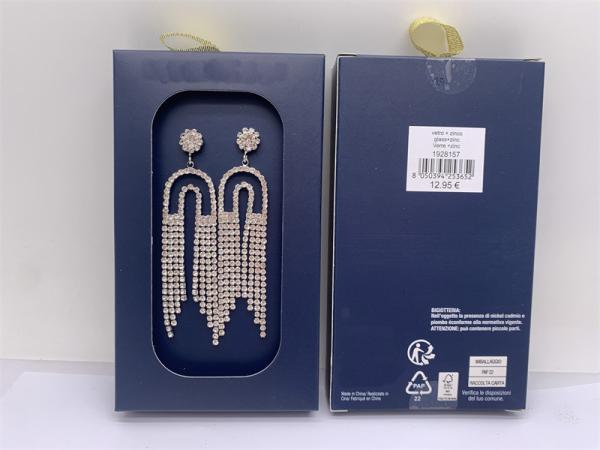 Buy cheap Unisex Tassel Rhinestone Fashion Earrings Lightweight Reusable from wholesalers