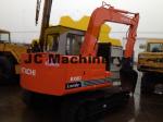 0.3m³ Bucket Used Hitachi Mini Excavator With NISSAN Engine 5.883L Displacement