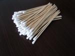 Dental Lint Free Cotton Swabs Absorbent For Ear Cleaning Microbiology