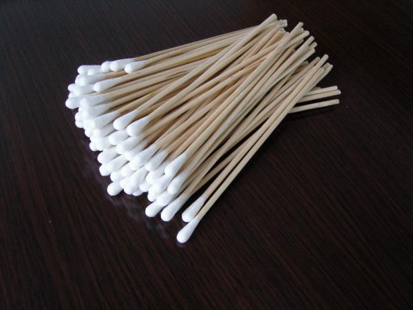 Buy cheap Dental Lint Free Cotton Swabs Absorbent For Ear Cleaning Microbiology from wholesalers