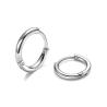 Buy cheap Simply Rose Gold 8mm Hinged Huggie Small Hoop Stainless Steel Earrings For Graduation from wholesalers