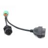 Buy cheap Green Deutsch 9-Pin J1939 Female to OBD-II 16-Pin Female and J1939 Male Truck Y Cable from wholesalers