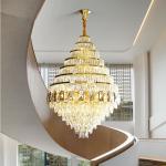 Crystal villa large chandelier for living room hotel lobby decoration lighting