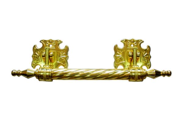 Buy cheap Zinc Casket Metal Handles ,metal Funeral accessory 30 X 9.5cm gold color zamak coffin bar from wholesalers