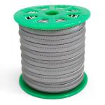 Fabric Tape Sew On Reflective Piping Edging Braid Trim For Safety Clothing