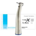 Ti-Max X25L Handpiece Dental Contra Angle Blue 1:1 With Fiber Optic 4 Water