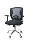 Professional Pink Comfortable Computer Chair , Ergonomic Padded Desk Chair