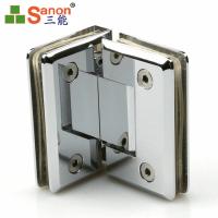 Buy cheap Hotel Bathroom SS Door Fittings Stainless Steel Flag Square Spring Hinge product