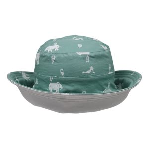 Buy cheap Green Sun Block Sunshade Fisherman Bucket Hat Comfortable Eco Friendly from wholesalers