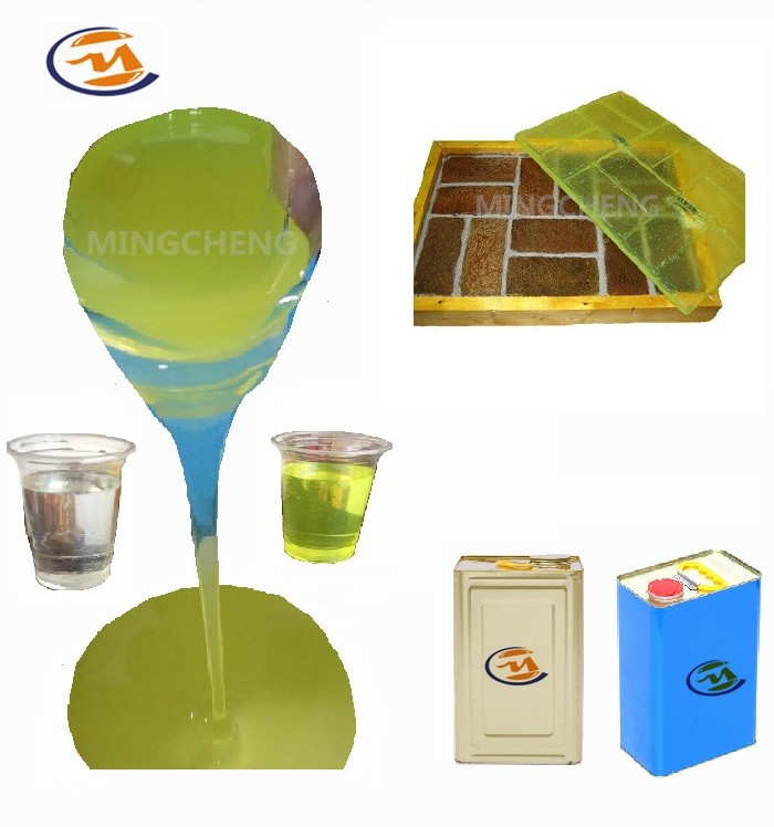 Two Component Liquid Polyurethane Mold Rubber For Concrete Castings