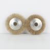 Buy cheap 8500RPM 0.15mm Copper Plated Curved Wire Brush wear resistance from wholesalers