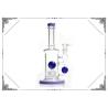 Buy cheap Tyre Percolator Glass Bongs 14.4mm Joint Size Heady Glass Tobacco Pipe from wholesalers