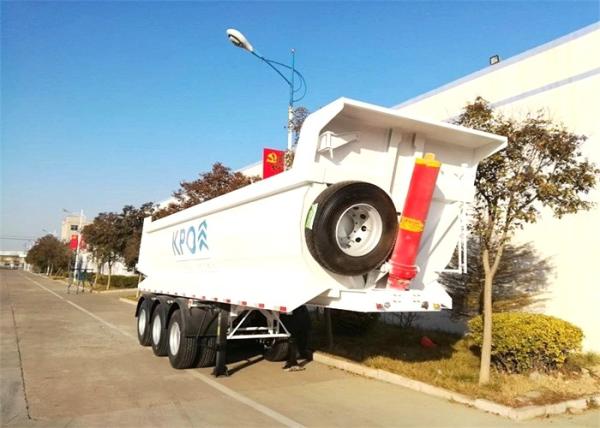 Buy cheap Steel Q345 Heavy Duty 80 Tons Truck Dump Trailer from wholesalers