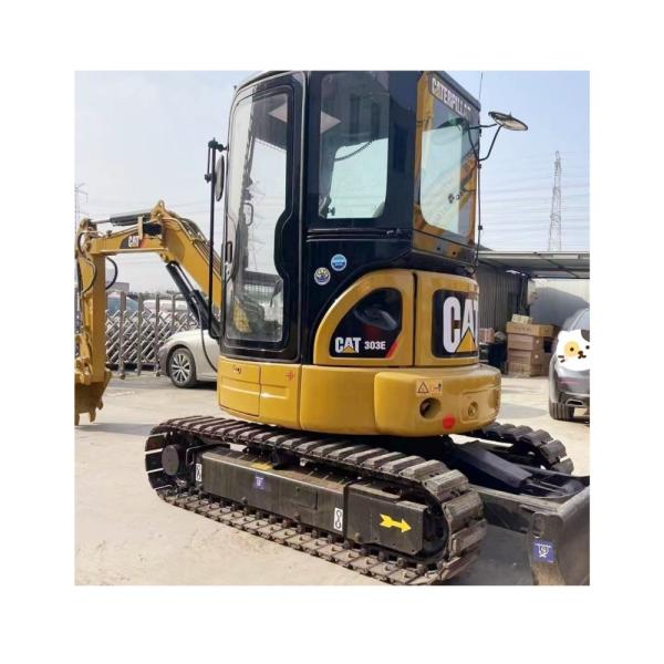 Buy cheap Mini excavator Used Caterpillartracked vehicle cat303E second-hand Japan engine Cat 303 engineering and construction machinery from wholesalers