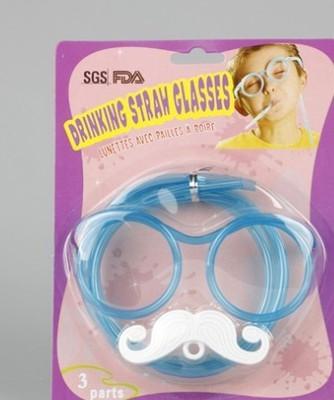 Buy cheap fully functioning Glasses Drinking Straws For Kids / Adults FDA Certification from wholesalers