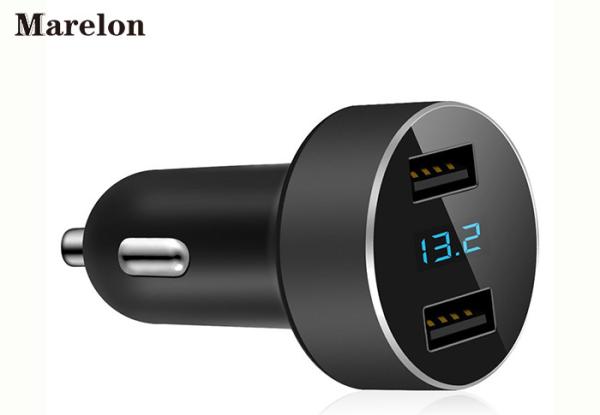 Buy cheap Intelligent Android Car Charger / Iphone Car Adapter Against Short Circuiting from wholesalers