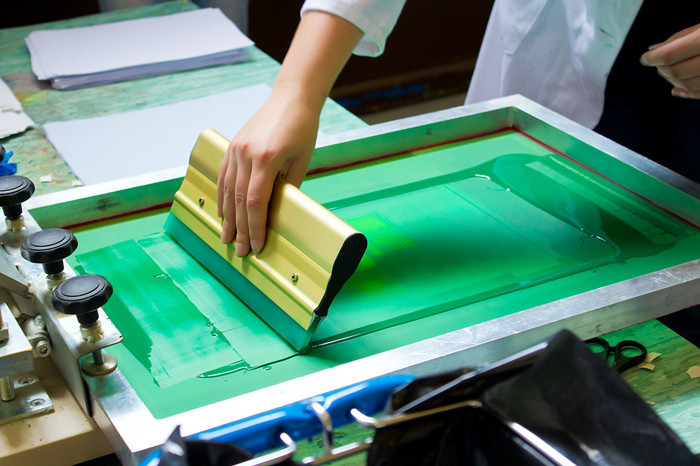 White And Yellow High Tension Stiff Screen Printing Mesh 78t 100 Mesh 90t 230 Mesh 100t 255 Mesh