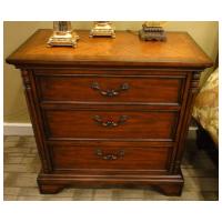 Buy cheap ISO18001 Solid Wood Bedside Table Bedroom Solid Walnut Dresser Odorless product