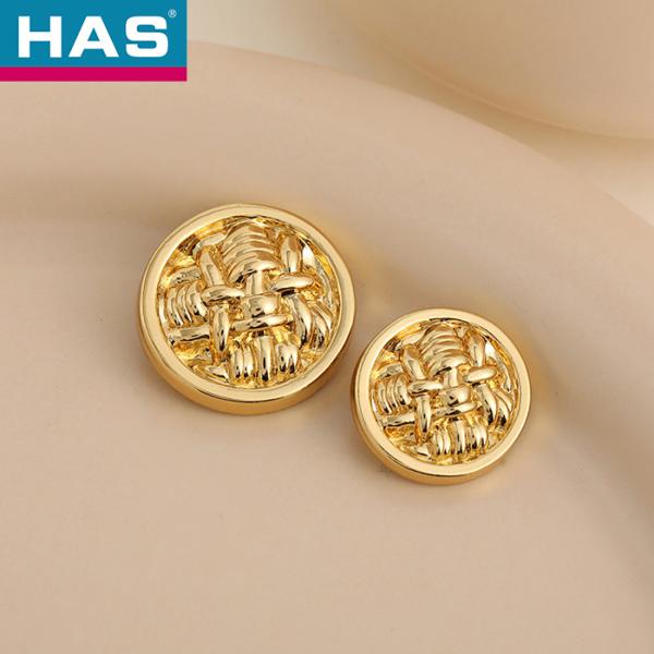 Buy cheap 21.5mm Custom Metal Buttons Gold Metal Pants Button washable from wholesalers