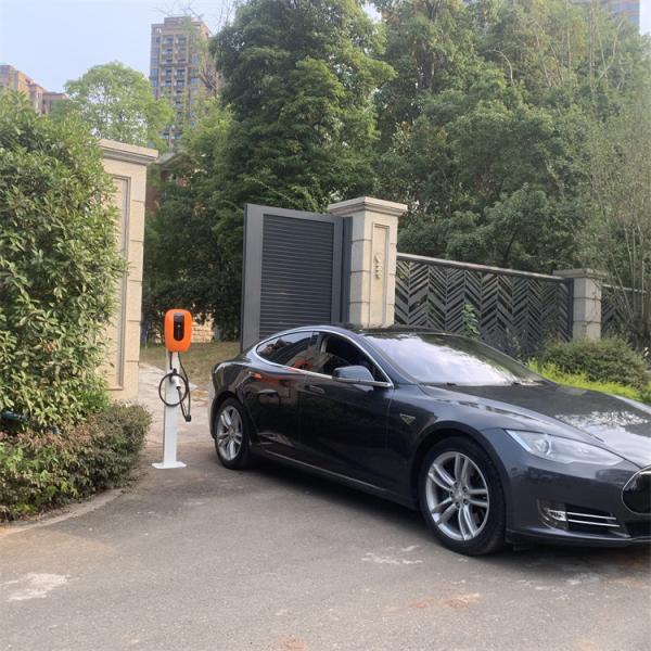 Buy cheap 380V - 400V Mobile EV Charging Stations Type 2 AC Charging Pile from wholesalers