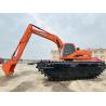 Buy cheap Doosan Used Amphibious Excavator DH220LC-9E With 1 m³ River Cleaning Machine Long Reach Boom Second Hand Excavator from wholesalers