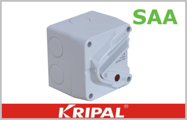 UKF4 series SAA Australian IP66 Waterproof Mini Isolator Switch / Isolating