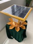 90 W Outdoor Solar Patio Lights Customized Colors Lamp Lotus Traditional Spaces