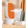 Buy cheap Factory Wholesale 3 in 1 Steam Brush For Pet Massage Cleaning Water Spray Hot Sell Hair Removal Cat Steam Brush With Lig from wholesalers
