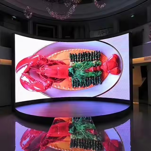 OEM Indoor Full Color Flexible LED Display Module Dust Proof For Advertisement